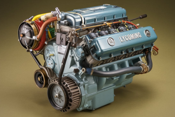 3D Model Lycoming Cessna 172 Engine Sale