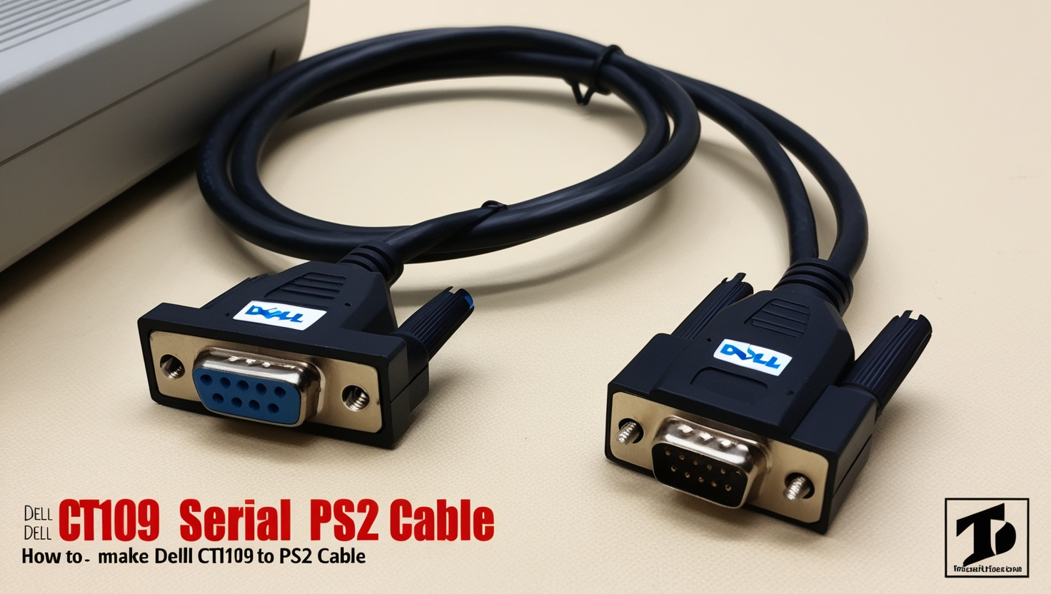 How to Make Dell CT109 Serial to PS2 Cable